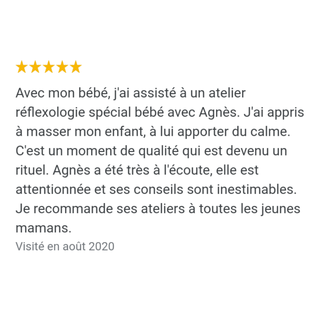 réflexologie bébé vendée les herbiers saint mars la réorthe les epesses
